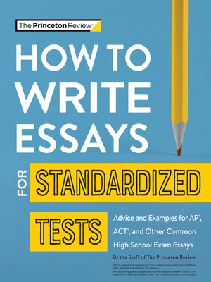 cover image of How to Write Essays for Standardized Tests